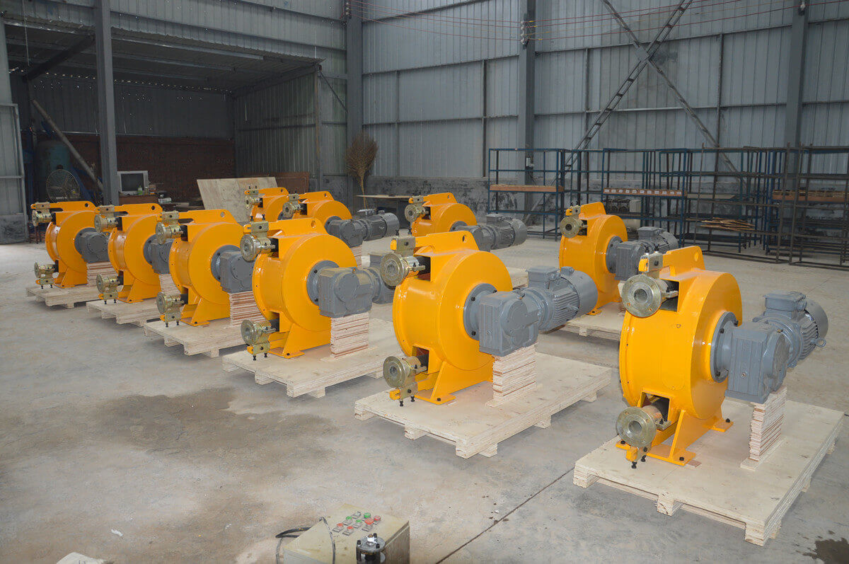 peristaltic pump for sludge
