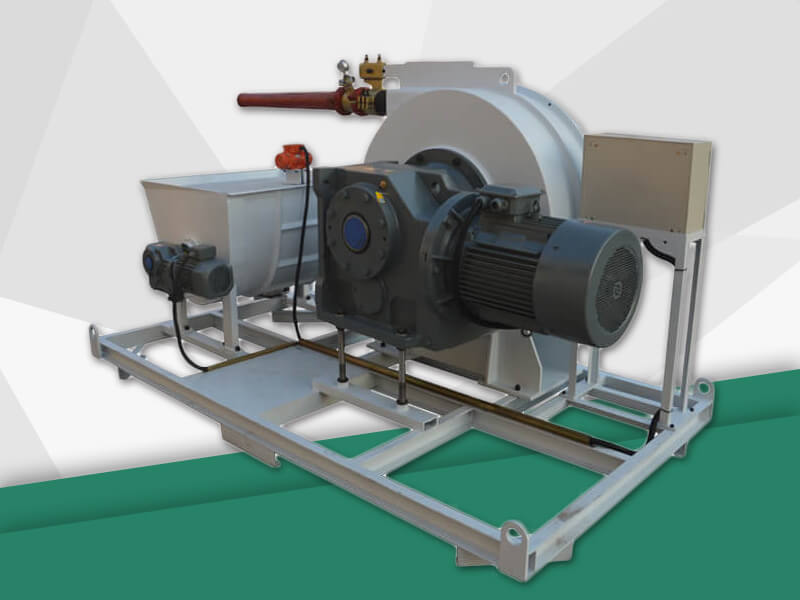 hose type concrete spraying pump