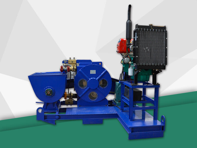 diesel hose type concrete pump