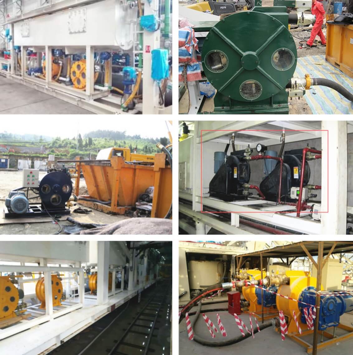 Industrial Squeeze Peristaltic Pump Application