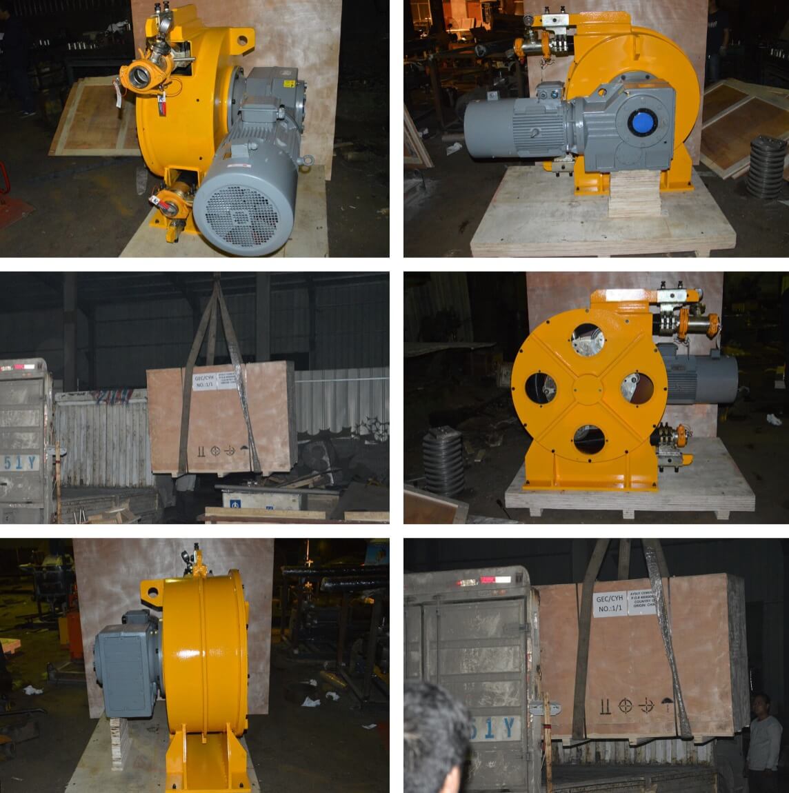 Industrial Squeeze Peristaltic Pump Shipping Pictures