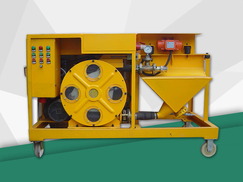 hose type mortar plaster pump