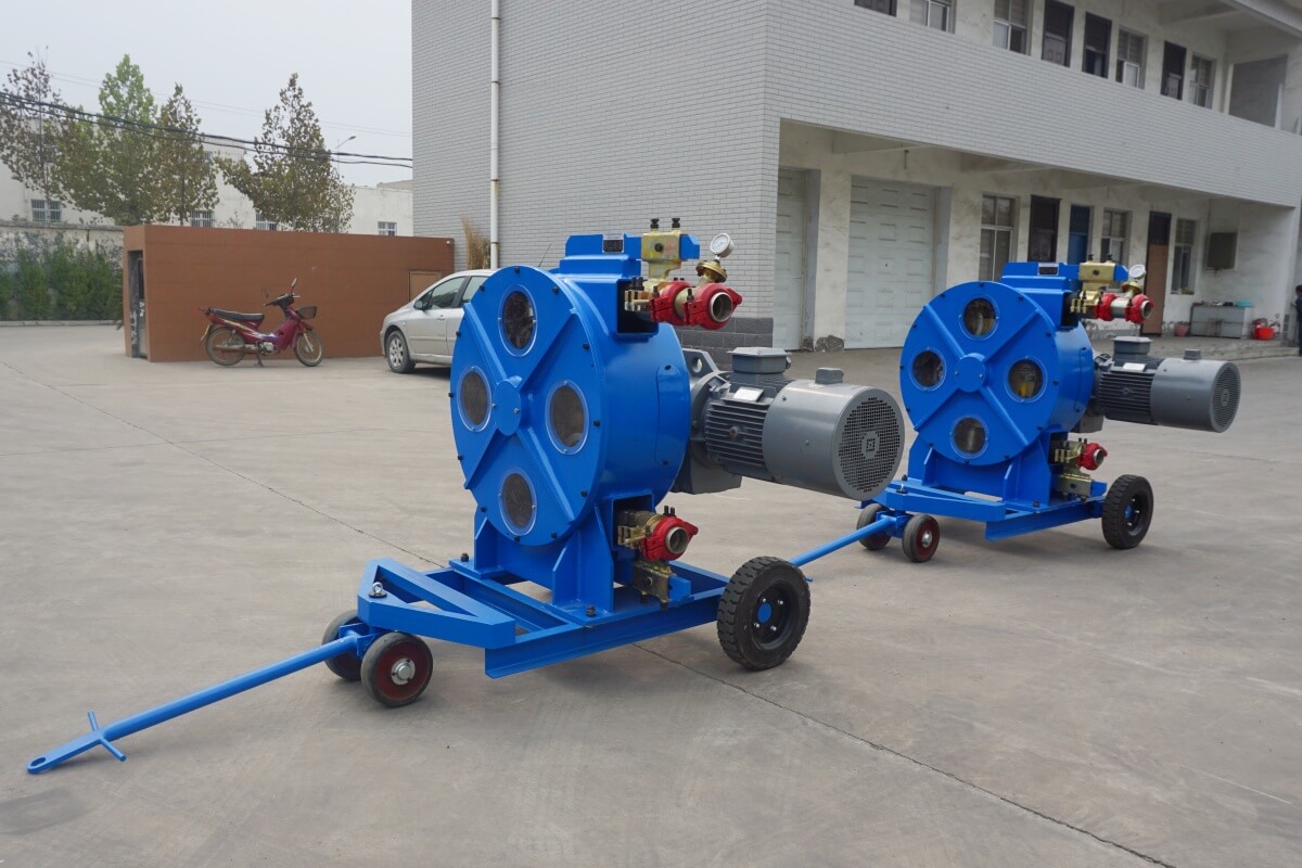 Squeeze Pump for Foam Concrete