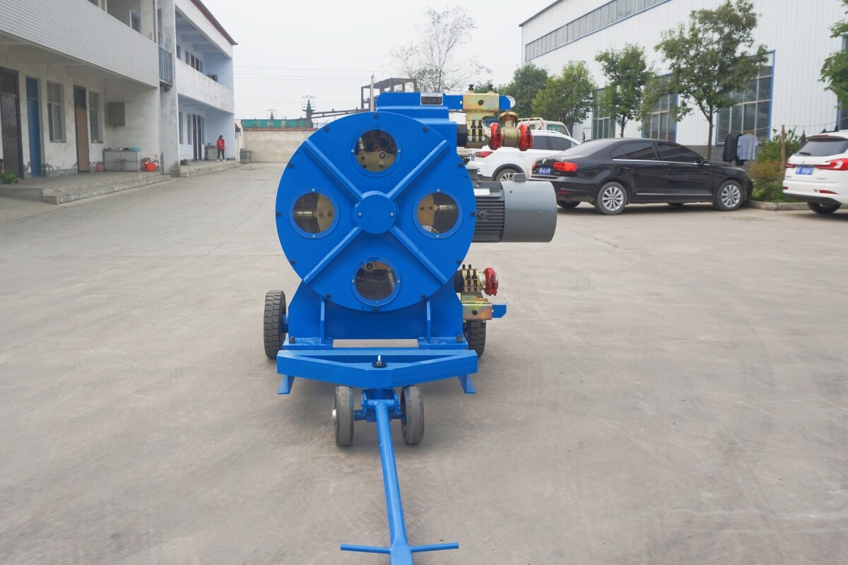 foam concrete squeeze conveying pump