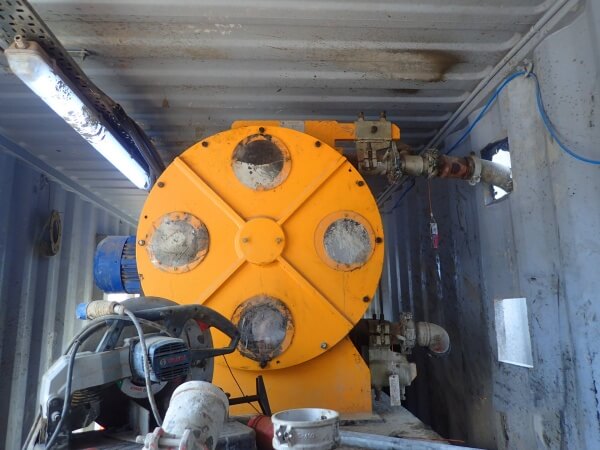 hose pump for TBM boring process