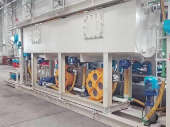 squeeze peristaltic hose pump for TBM